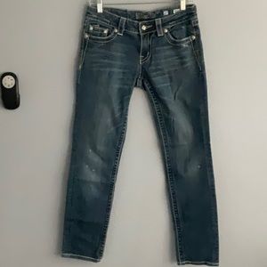 Miss Me Low Rise Skinny Jeans size 27